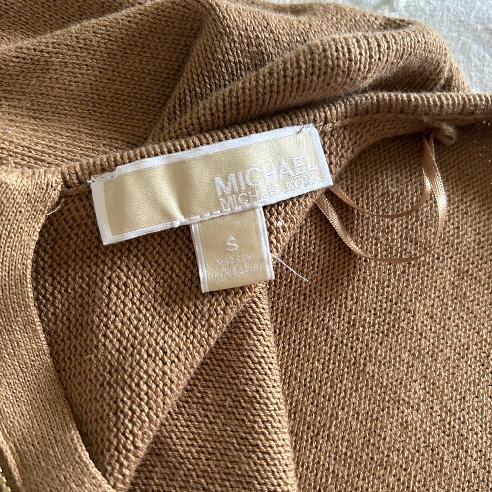 Michael Kors Tan Knit Sweater